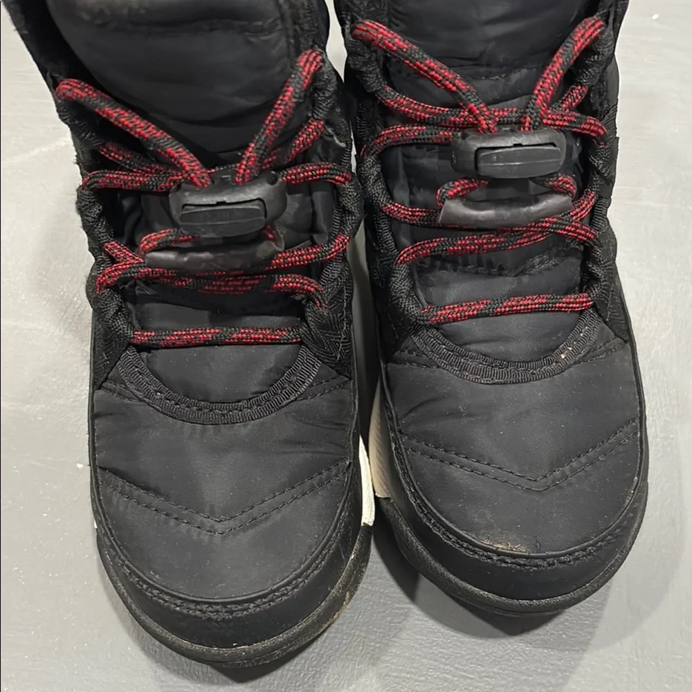 Boys Sorel Boots Winter Black Warm